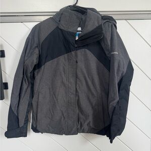 Columbia women's Charcoal and Black Performance Jacket